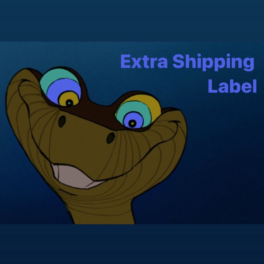Extra Shipping Label